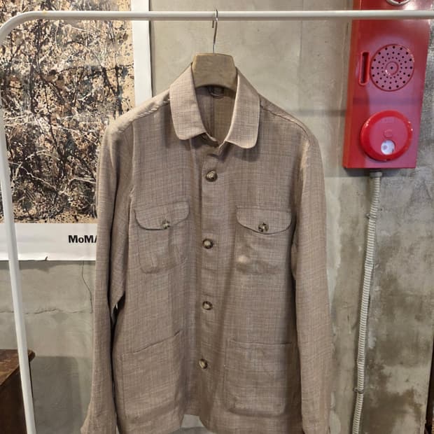 이탈리아 브랜드 피니 사파리자켓