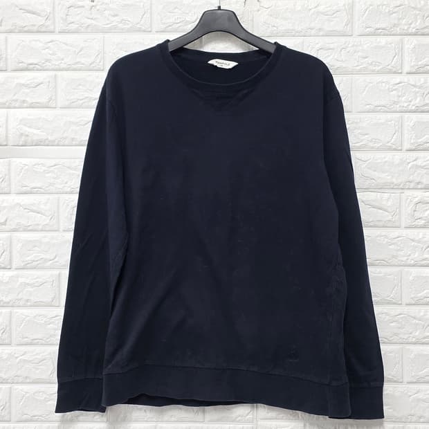 택포// 빈폴 네이비 맨투맨 105 ech