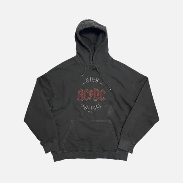ACDC 빈티지 후드티 판매합니다