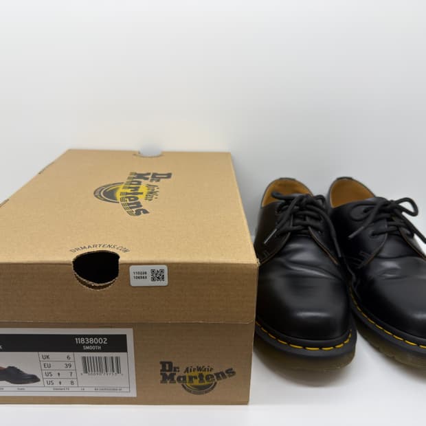 정품풀박슈케어완)닥터마틴 1461 스무스 250 UK6 더비슈즈 구두