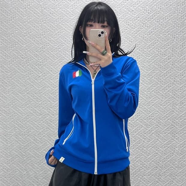 아디다스 브라질월드컵 이탈리아 국대 져지 집업 90 C11481