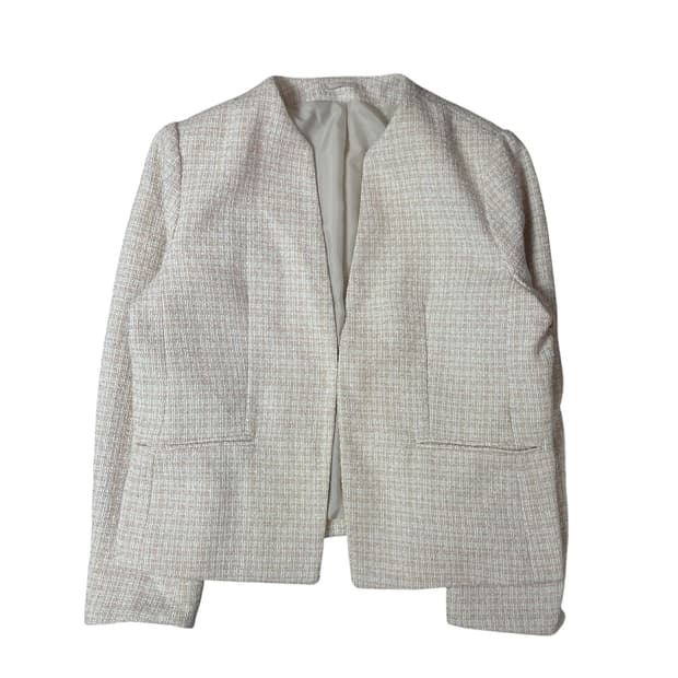 GU 베이비핑크 트위드 자켓 XL