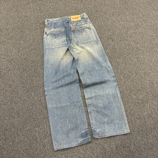 31) 리바이스 910 빈티지 와이드 데님팬츠