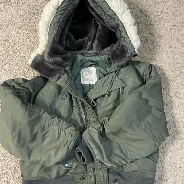 00s 알파 인더스트리 N-2B 플라이트 자켓