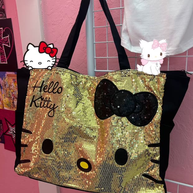 산리오 헬로키티 빅백 보부상 갸루 y2k