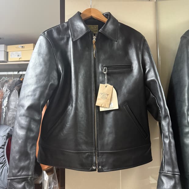 [40사이즈] 리얼맥코이 넬슨 가죽자켓 새상품