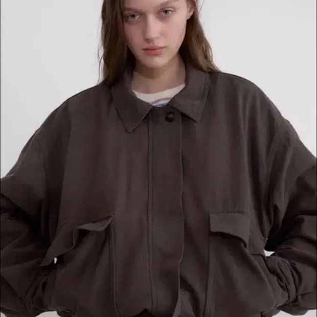 헤더먼트 가먼츠 브라운 안감 플리스