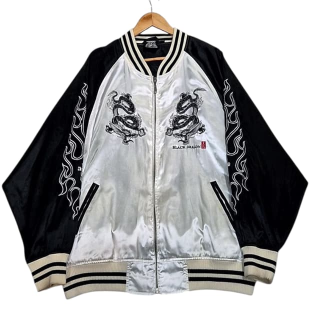 Dog Town 도그타운 블랙드래곤 스카잔 자켓