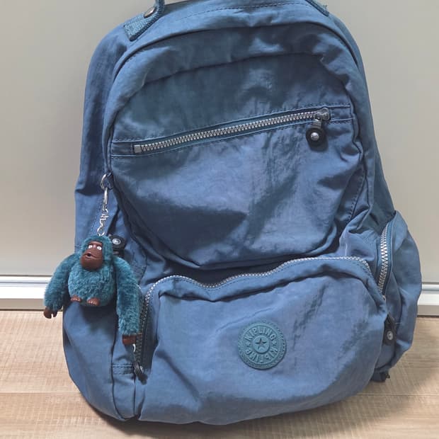 청록 키플링 백팩 키링 포함 하구미 모리 러힙