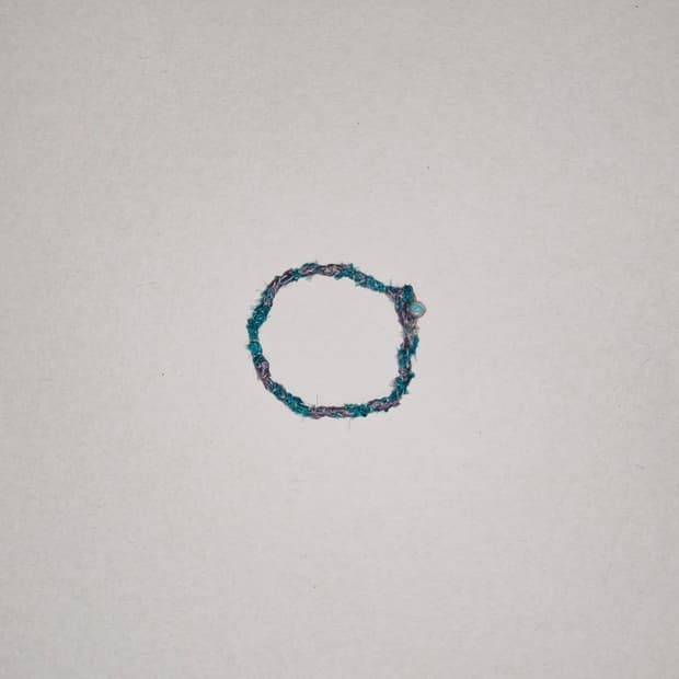 명주 터키석 팔찌