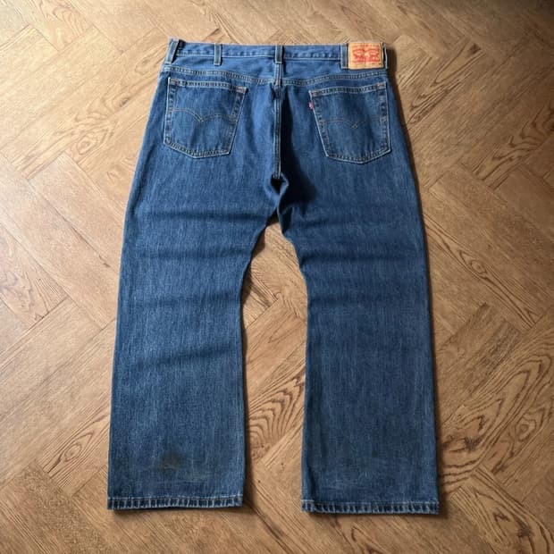 [40]리바이스 517 미디엄블루 워싱 플레어진 F21