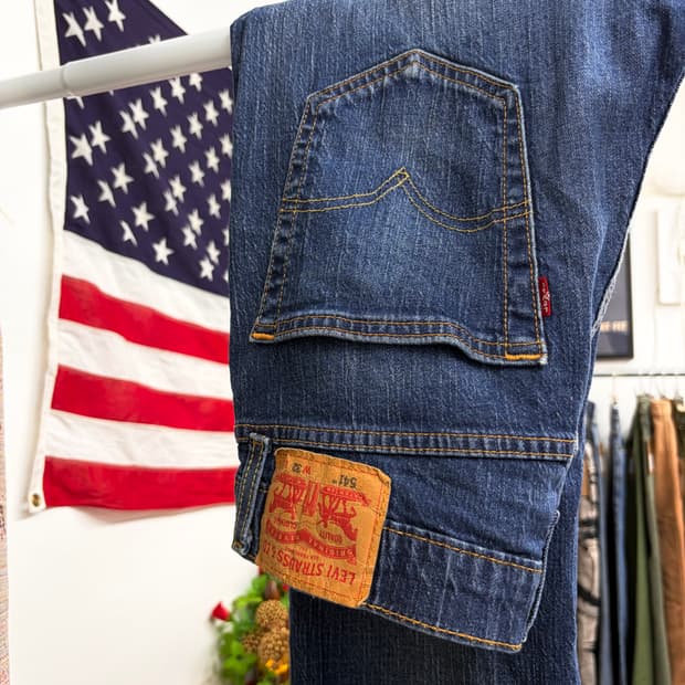 리바이스 541 스트레이트 데님 (32)