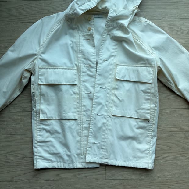 유니클로 르메르 크롭 파카