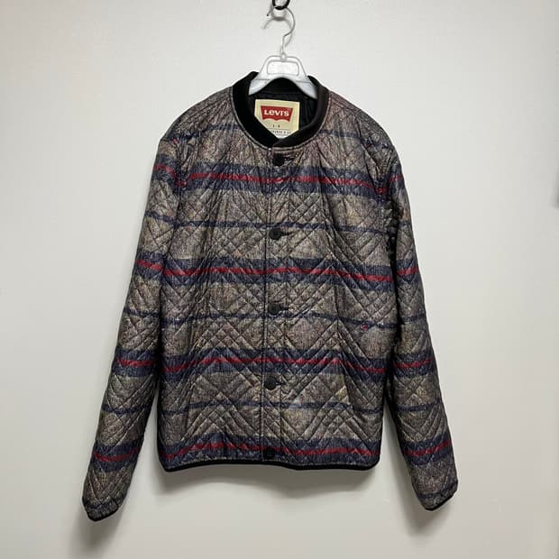 리바이스 퀼팅 경량 패딩