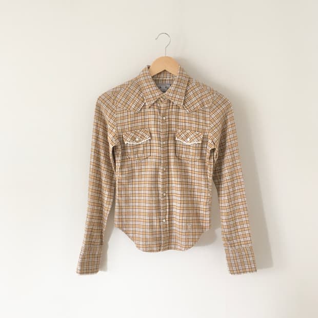 baby western check shirt