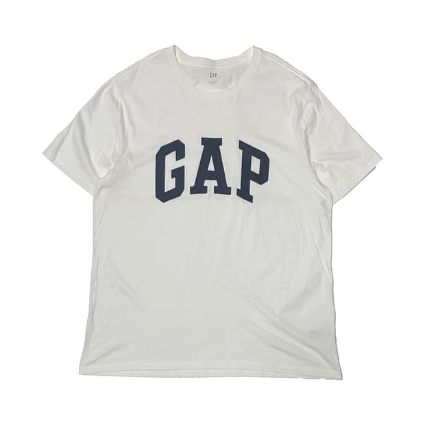 GAP 갭 로고 반팔 티셔츠 화이트