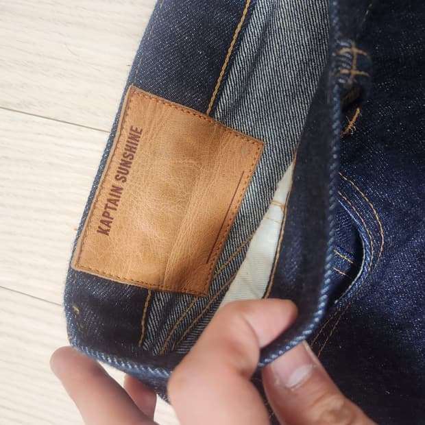 캡틴션샤인 5p denim