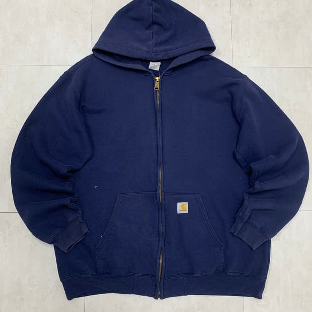 칼하트 네이비 후드집업 #386
