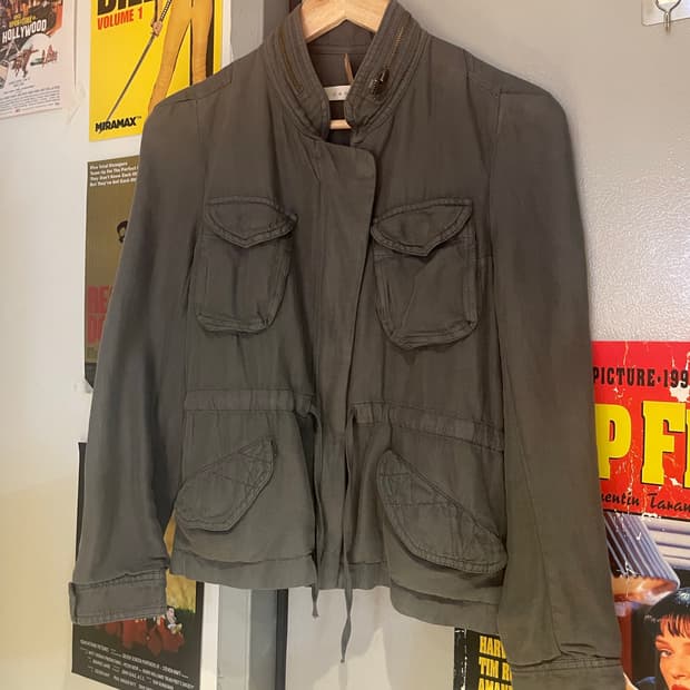 산드로 빈티지 야상자켓