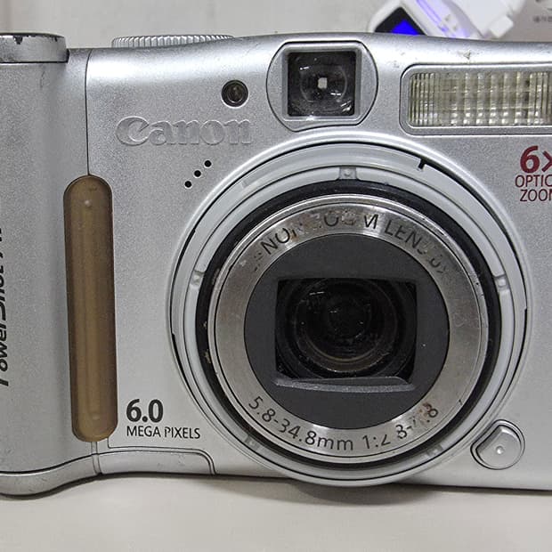캐논 파워샷 A700 빈티지 레트로 디지털카메라