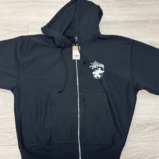스투시 LONG HAUL ZIP HOOD