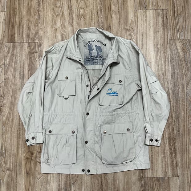 아식스 아웃도어 유틸리티 자켓