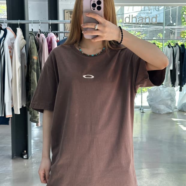 오클리 90s 아카이브 미드로고 반팔티