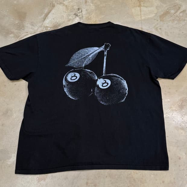 🫶🏻 스투시 Black 프린팅 반팔티 🫶🏻