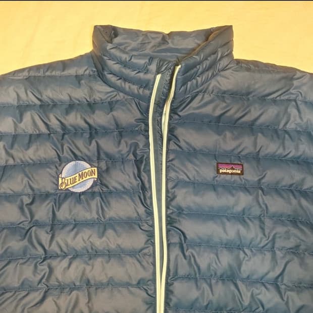 [XL]파타고니아 다운 스웨터 자켓 XL 블루문 경량 패딩