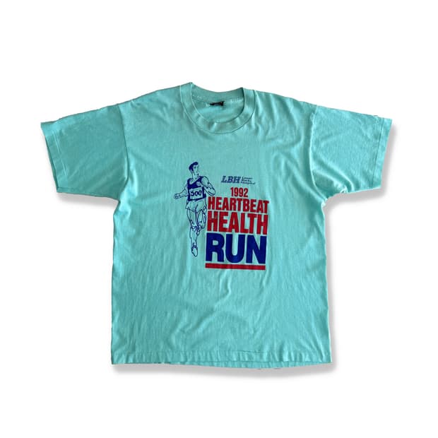 1992 vintage running shirt 싱글스티치 러닝셔츠