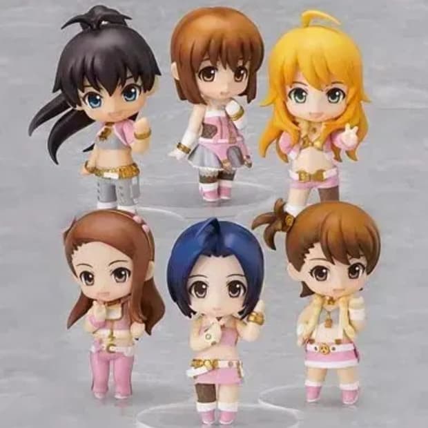 넨도로이드 푸치 아이돌마스터 2  8종세트 미사용 