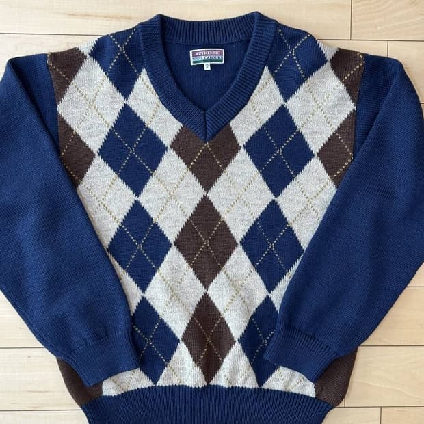 [100] 나이젤카본 아가일 니트