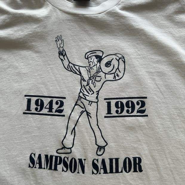 90s Samson Sailor 프린팅 티셔츠