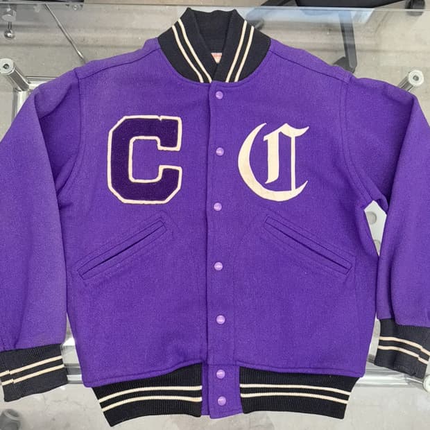 Wilson 바시티 자켓 80s usa