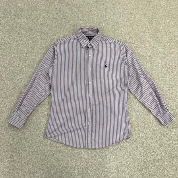 [M] 폴로랄프로렌 커스텀핏 스트라이프 셔츠 남방 0106M1