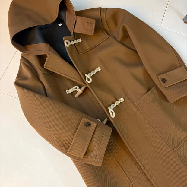 유니클로 u / 블럭테크 더플코트 / M