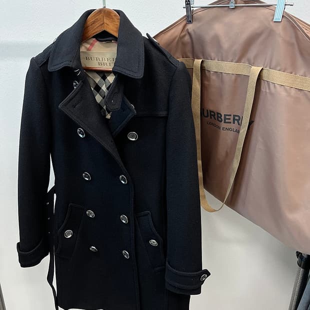 여) 버버리 브릿 캐시미어 코트