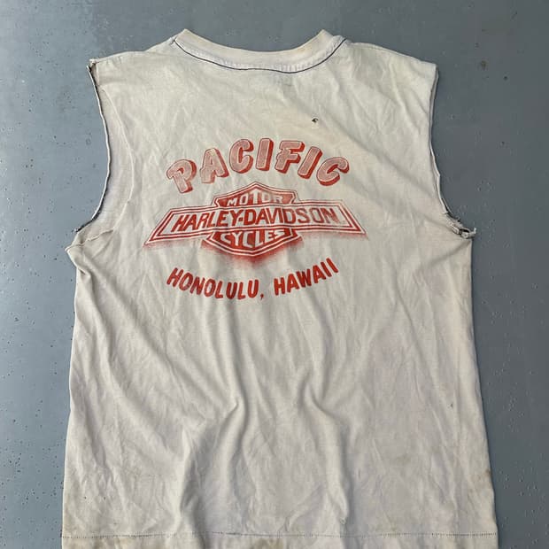 [할리데이비슨] •80s Vintage Pacific Tee
