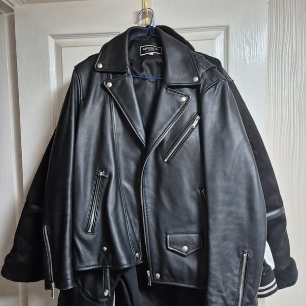 에이징ccc 램스킨 싱글라이더 가죽자켓