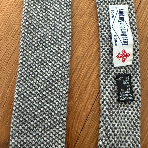 east harbour surplus 울+캐시미어 넥타이