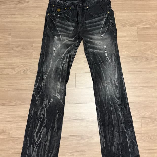 black baccara 블랙바카라 흑청 데님