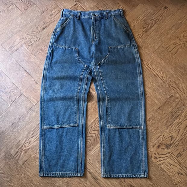 [32]칼하트 USA 더블니 워크 데님 팬츠