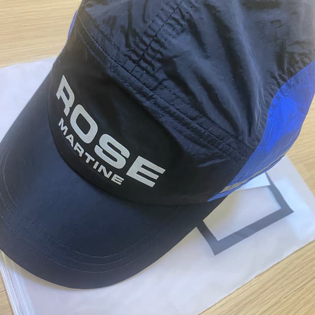 Martine Rose Sports Cap Black - 24FW