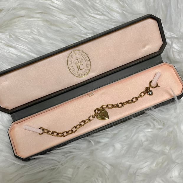 vintage juicy couture charm bracelet 