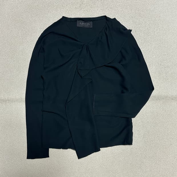 랑방 컬렉션 프릴 블라우스