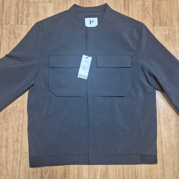 [새상품] 폴햄(POLHAM) 블랙 스텐넥 자켓 L