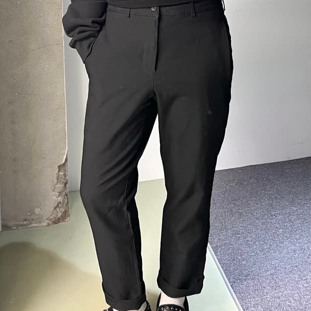 꼼데가르송 블랙 팬츠