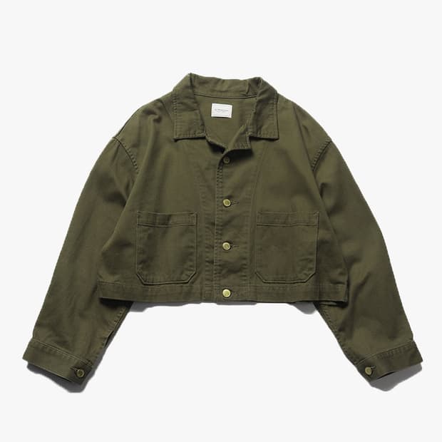 Le 'Workware' - POPPY CROP JACKET