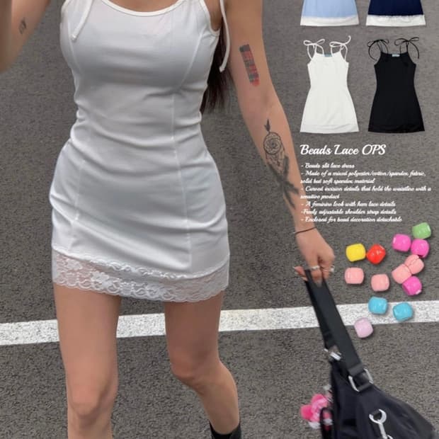 페일제이드 레이스 원피스