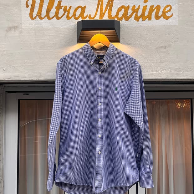 폴로 랄프로렌 깅엄 체크 셔츠